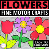 Easy Spring Summer Craft Flower Pot & Garden Craft Templat