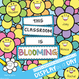 Spring Flower Door Display Classroom Welcome