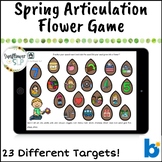 Spring Flower Garden  Articulation Boom Cards for Speech Therapy