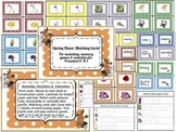 Spring Flower Matching Cards/Pre-reading Activity & Games 