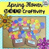 *Spring Flower Math Craftivity--Number Sense & Operations 