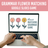 Spring Flower Parts of Speech Grammar Game | May Activity 