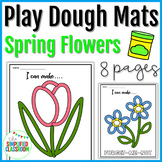 Spring Flower Play Dough Mats for Fine Motor FUN