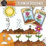 Spring Flower Sequence Clip Art