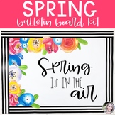 Spring Flowers Bulletin Board or Door Kit