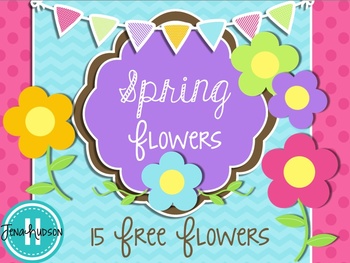 Preview of Spring Flowers Clipart