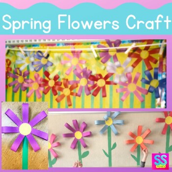 Preview of Spring Flowers Craft