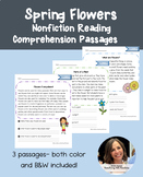 Spring Flowers Nonfiction Informational Reading Comprehens