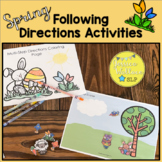 Spring Following Directions Activities