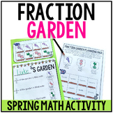 Spring Fractions Math Craft | Fraction Garden Project
