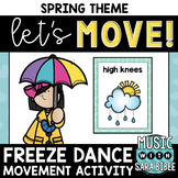 Spring Freeze Dance (With GIFS) - {Music and Non-Music Cla