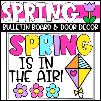 Preview of Spring Friends Bulletin Board or Door Decoration