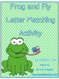 Spring Frog Letter Match Activity
