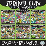 Spring Fun Clipart SUPER Bundle!