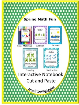 Preview of Math Interactive Notebook,Preschool, Kindergarten, Special Education