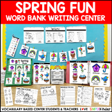 Spring Fun Vocabulary Writing Center for Kindergarten, Fir