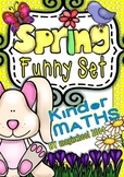 Spring Funny Kinder/1st Maths Printables (Numbers 0-10)
