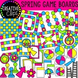 Spring Game Board Clipart {Spring Clipart}