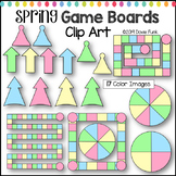 Spring Game Boards Clip Art