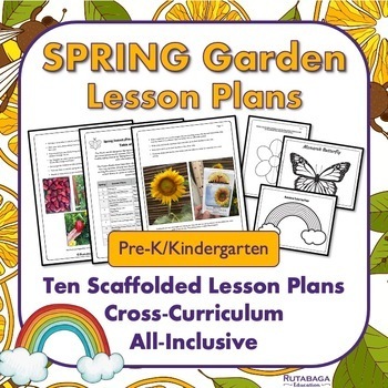 Spring Garden Lesson Plans and Activities - Pre K and Kindergarten