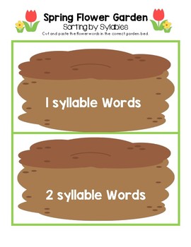 Spring Garden - Syllables & Synonyms Mini Combo Pack