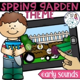 Spring Garden Theme Boom Cards Activity for Early Articulation