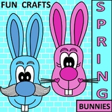 Spring Girl and Boy Bunny Crafts