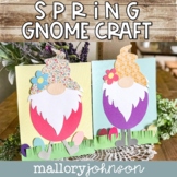 Spring Gnome Craft with writing prompts