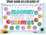 Spring Gnome Theme Bulletin Board and Door Kit- Spring Décor