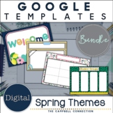 Spring Google Slide Templates | Editable | Bundle