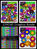 Spring Graphics Bundle {Creative Clips Digital Clipart}