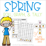 Spring Graphing Activity: Roll, Graph, & Tally