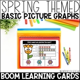 Spring Graphing Activity - Boom Cards for Picture Graphs o