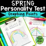Spring Graphing Ordered Pairs Mystery Picture Worksheet