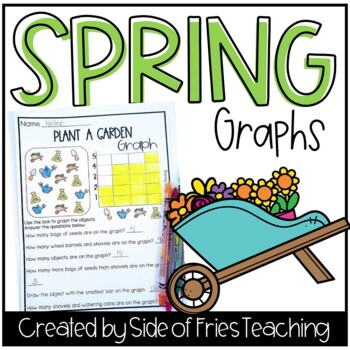 Preview of 2nd and 3rd Grade Spring Time Graphs (Bar Graphs, Line Plots, and Pictographs)