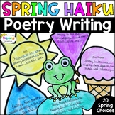 Spring Haiku Poetry Writing Template Poem Bulletin Board |