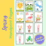Spring Handprint Craft Bundle: Toddlers & Preschoolers
