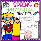 Spring Handwriting Practice