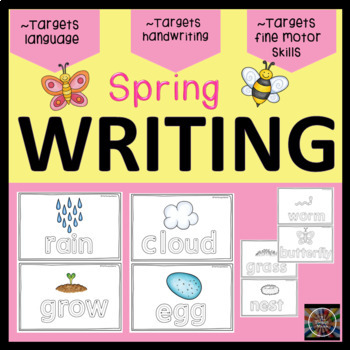 Spring Handwriting by The Therapy Mama | TPT