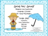 Spring Has Sprung Receptive and Expressive Language Activi