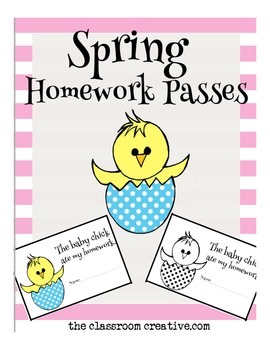 spring homework passes