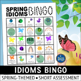 Spring Idioms Bingo Game
