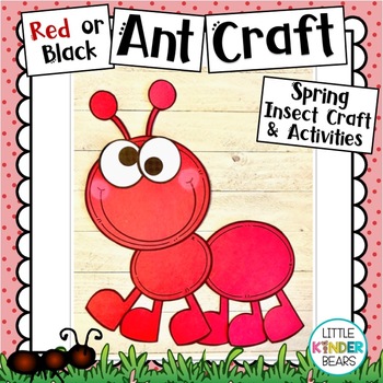 Preview of Ant Craft | Insect Craft and Activities