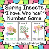 Spring Insects Number Recognition Game