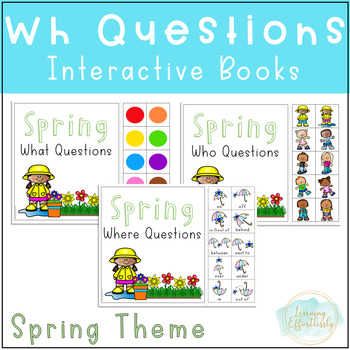 Spring Interactive Books for Wh-Questions by Learning Effortlessly