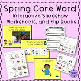 Spring Interactive Slideshow with Worksheets and Flip Book