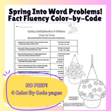 Spring Into Word Problems! Multiplication & Division Color by Code | Spring Math