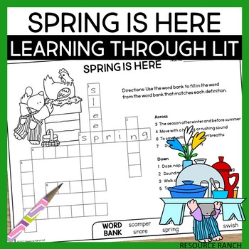 Preview of Spring Is Here Book Companion Activities
