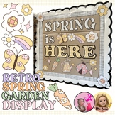 Spring Is Here - Retro Spring Garden Decor - Bulletin Boar