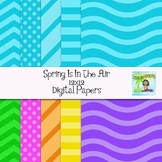 Spring Is In The Air Digital Papers